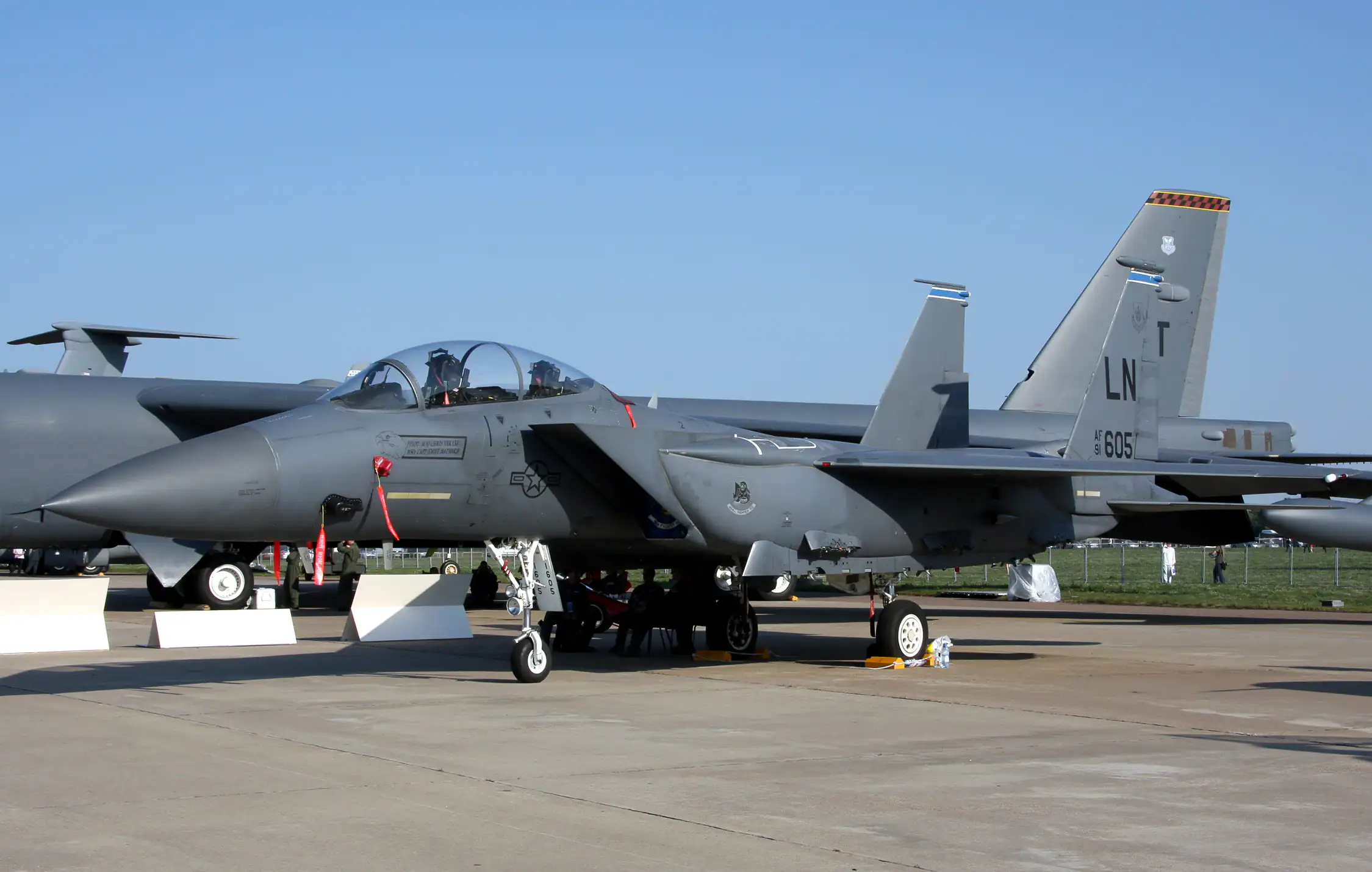  F-15E Strike Eagle from 492nd Fighter Squadron 48th Fighter Wing, RAF Lakenheath, England